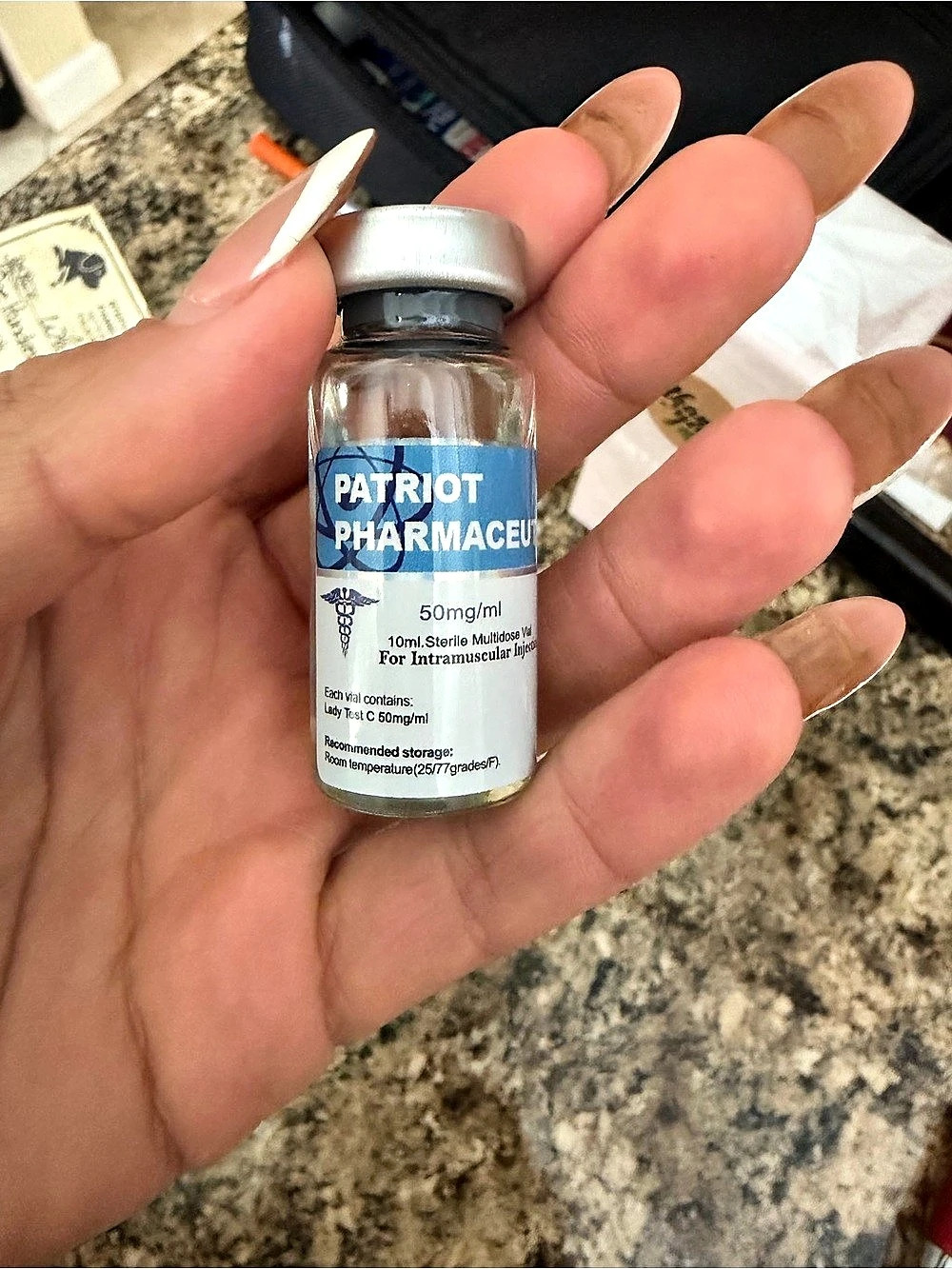 Patriot Pharmaceuticals Injectable Vial 50mg/ml NWT